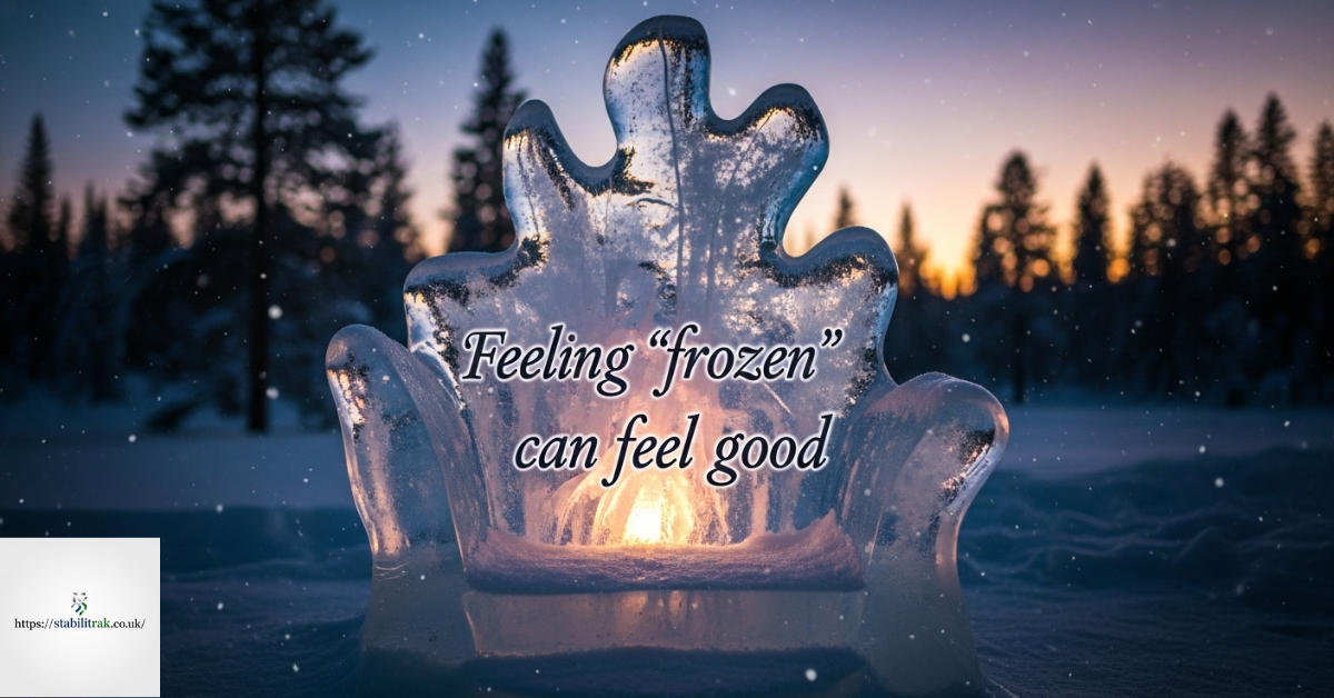 Feeling ‘frozen’ can feel good
