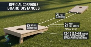 Perfect Cornhole Board Distance for Every Game