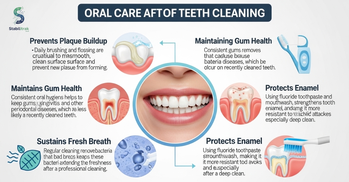 Why Oral Care After Teeth Cleaning Is Important