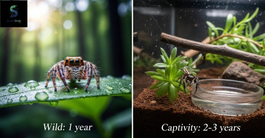 How Long Do Jumping Spiders Live in the Wild and in Captivity?