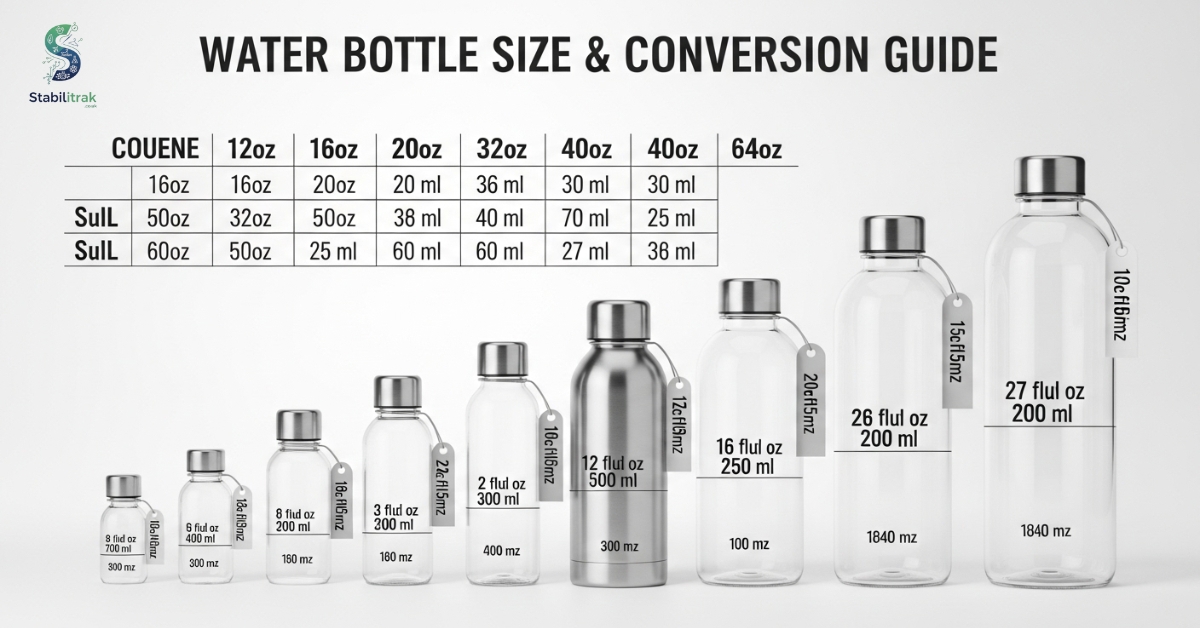 Water Bottle Is How Many Ounces? Complete Size & Conversion Guide